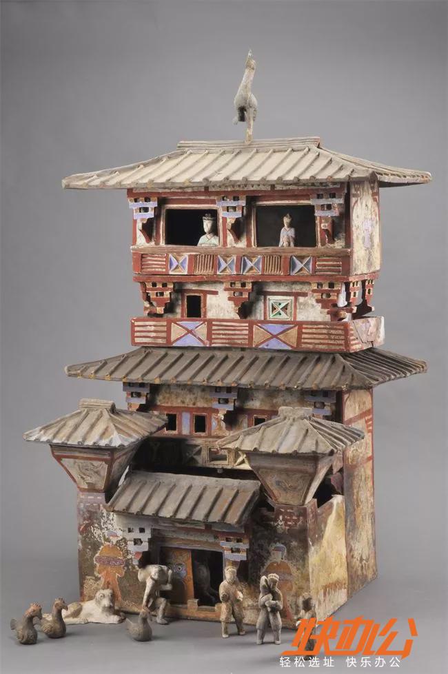 中国古代的"摩天大楼"最早出现在汉代,200座陶仓楼可作证